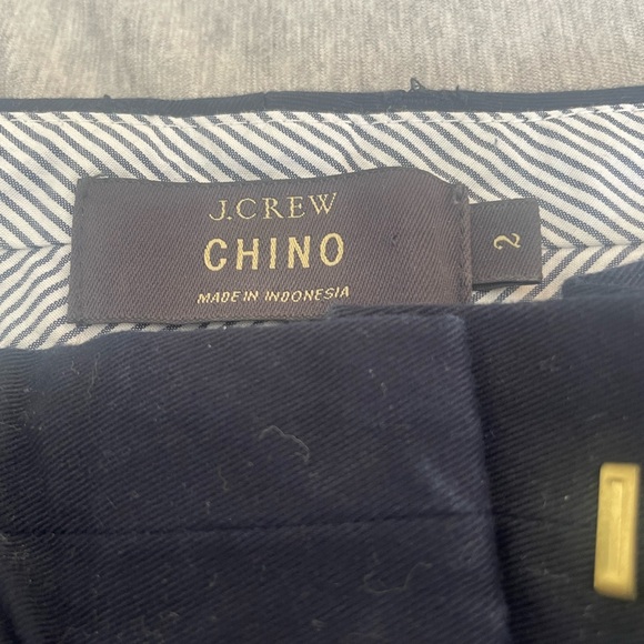 J Crew Chino Shorts - Navy - Picture 2 of 3